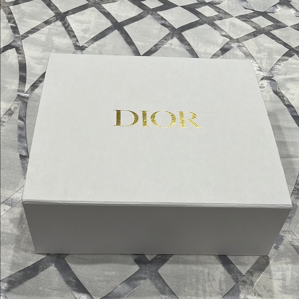 Dior White and Gold Box